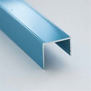 P3 PROFILO A U ANTIBATTERICO ALLUMINIO PER PANNELLO 20 mm