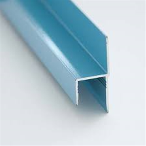 P3 PROFILO A SEGGIOLA ANTIBATTERICO ALLUMINIO PER PANNELLO 20 mm