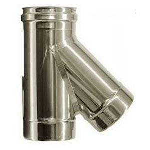 INOX MONO GIUNTO A T 135° D.100