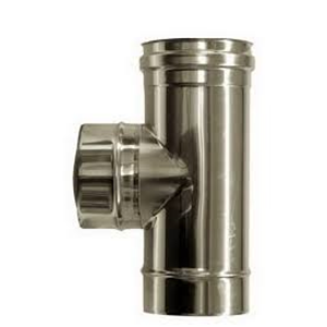 INOX MONO GIUNTO A T 90° D. 80