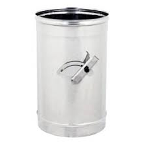 INOX MONO MODULO CON VALVOLA D.100