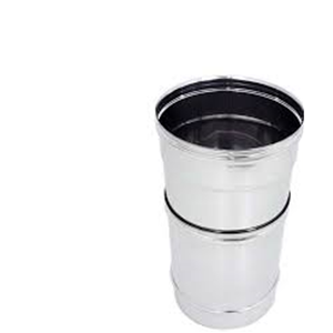 INOX MONO MODULO REGOLABILE D.100 L=260-350mm