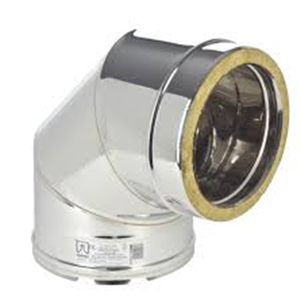 INOX DOPPIA GOMITO 90° D.100