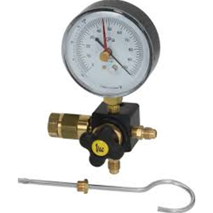 GRUPPO VACUOMETRICO 1 VIA CON VALVOLA DI SICUREZZA E GANCIO