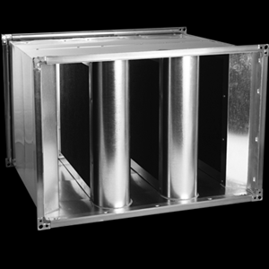 SILENZIATORE RETTANGOLARE DIM.1000X400X L=1200 