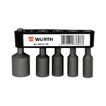 SET INSERTI ESAGONALE 1/4-7-8-10-13 WURTH