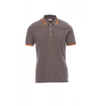 POLO SKIPPER PAYPER GRIGIO CENERE/ARANCIO