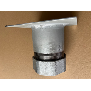PIASTRA PRELIEVO FUMI D.150X150 ATTACCO 3"