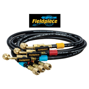 TUBO FLESSIBILE FIELDPIECE L=1500 PZ 3 1/4-1/4 CON RUBINETTO