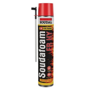 SCHIUMA POLIURETANICA SOUDAFOAM FR HY EI240 ROSSO