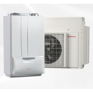 POMPA DI CALORE IBRIDA IMMERGAS VICTRIX HYBRID 32 4/28KW SOLO RISCALDAMENTO/ACS ISTANTANEA A++/A R32
