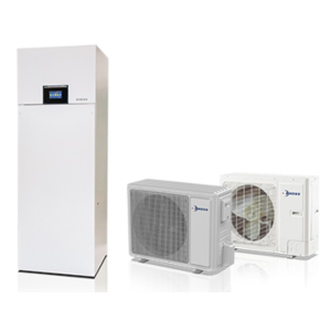 POMPA DI CALORE SPLITTATA RHOSS ELECTA-ECOS-T 108 R32 KW 5.3/8 MF MODULO IDRONICO CON ACCUMULO 185LT