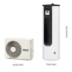 HITACHI YUTAMPO R32 U.ESTERNA+U.INTERNA CON ACCUMULO SOLO ACS 190LT
