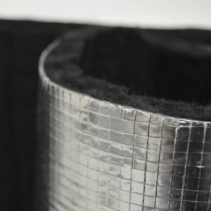 ISOLMASS 3 TECH FR ALUNET B-s2,d0 secondo UNI EN13501 Poliestere 12mm+HL 3kg/m2 non Adesivo lastra 1 x 2  Esente da piombo