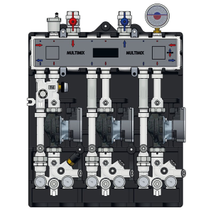 MULTIMIX MODULO DI DISTRIBUZIONE IN CASSETTA 1 ZONA ALTA TEMPERATURA 2 BASSA CON MISCELAZIONE E POMPA 