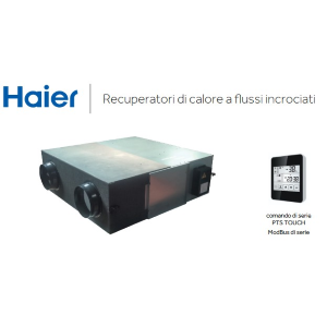 RECUPERATORE DI CALORE HAIER 500 MC/H  D.955X895X270 COMANDO INCLUSO