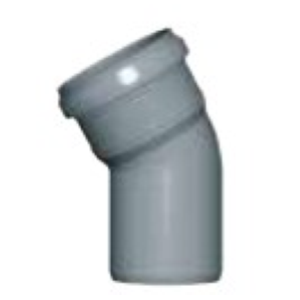 CURVA 30° mm 110 INNESTO GRIGIO