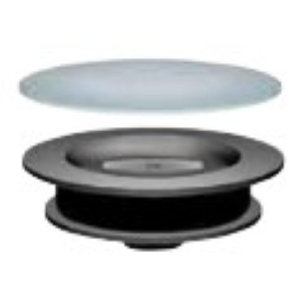 TAPPO PER POZZETTO A PAVIMENTO CON PIATTELLO INOX 100mm