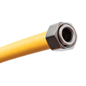 FLESSIBILE ESTENSIBILE GAS 1/2 M -1/2 F GIR. L=120-200 GIALLO