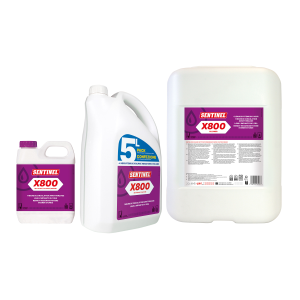 LIQUIDO PULITORE ADDITIVO ULTRA PER IMPIANTI RISCALDAMENTO 1 LT DIL.1% X800
