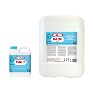 LIQUIDO RISANANTE PER IMPIANTI RISCALDAMENTO 1 LT DILUIZIONE 1% X400