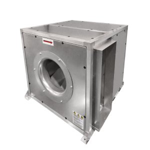 VENTILATORE CENTRIFUGO CASSONATO SEMPLICE ASPIRAZIONE PALE ROVESCE S CUBE P KAT 450 EC 2.28KW 180°