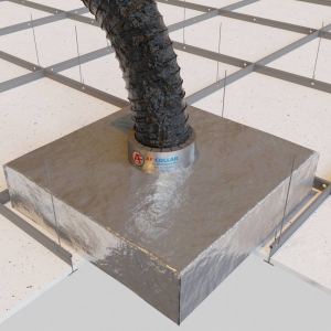 AF COVER AIR RIVESTIMENTO ANTIFUOCO PER DIFFUSORI D'ARIA D.600X600 H.400 CON COLLARE INTUMESCENTE