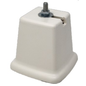 BASE A CONO IN PVC D.100X100X90