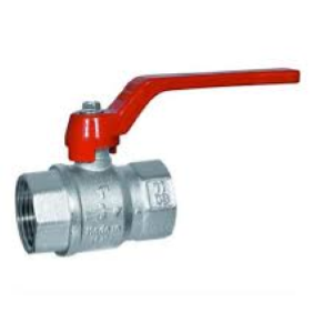 VALVOLA A SFERA ACQUA 1"  F/F A LEVA 