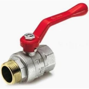 VALVOLA A SFERA ACQUA 1"  M/F A LEVA 