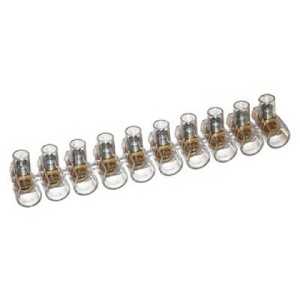 MORSETTO ELETTRICO mmq 10 STRISCIA DA PZ 10