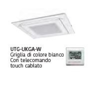 FUJITSU GENERAL PANNELLO PER CASS. 90X90 UTG-UKGA-W R32(COMPRESO UTY-RNRGZ6)
