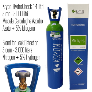 BOMBOLA HandyGas AZOTO/IDROGENO LT 14 CESPITE+CARICA 3mc-200bar