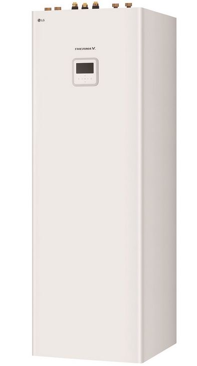 POMPA DI CALORE SPLITTATA LG THERMA V PREMIUM KW 12 MF R290+INTERNA COMBI UNIT SERBATOIO ACS 200LT 