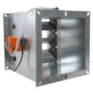 REGOLATORE DI PORTATA VARIABILE DIM. 300X210 CON BELIMO LMV-D3-MP PALA SINGOLA
