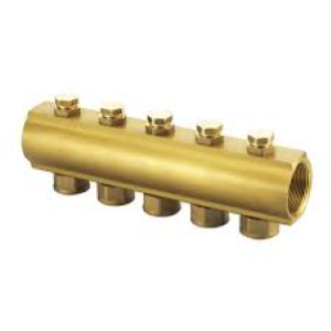 COLLETTORE DI MANDATA CI 552 CON DETENTORI DOPPIA REGOLAZIONE 10 VIE 1"1/2 X 3/4F