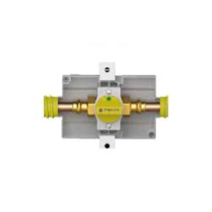 VALVOLA INCASSO DI INTERCETTAZIONE GAS DRITTA 3/4 PER INSTALLAZIONE SOTTOTRACCIA