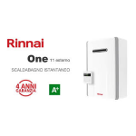 SCALDABAGNO RINNAI ONE 11LT 21,3KW S CLASSE A+  DA INTERNO