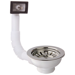 PILETTA PIC NIC PER LAVELLO FORO 90 E TROPPO PIENO RETTANGOLARE D.115X1"1/2 IN PP 