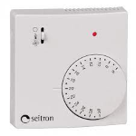 TERMOSTATO AMBIENTE ELETTRONICO SEITRON ON/OFF PER SISTEMI RISCALDAMENTO 220V TAN01M