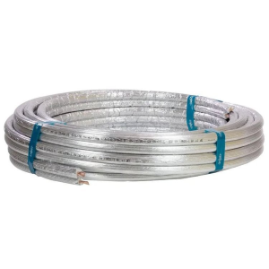 RAME FRIGO CON POLIETILENE ANTI UV GRIGIO DIM.1/2 X mm 0,8 B S1 D0