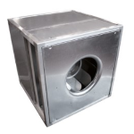 VENTILATORE CENTRIFUGO CASSONATO SEMPLICE ASPIRAZIONE PALE ROVESCE S CUBE KAT 314 MF 4P 0.12KW 180°