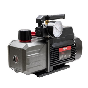 POMPA VUOTO BISTADIO BRUSHLESS CON VACUOMETRO E ELETTROVALVOLA 113 LT/MIN 