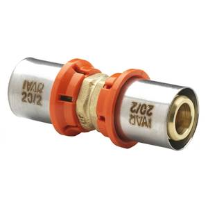 RACCORDO DRITTO 16X2 A PRESSARE MULTISTRATO