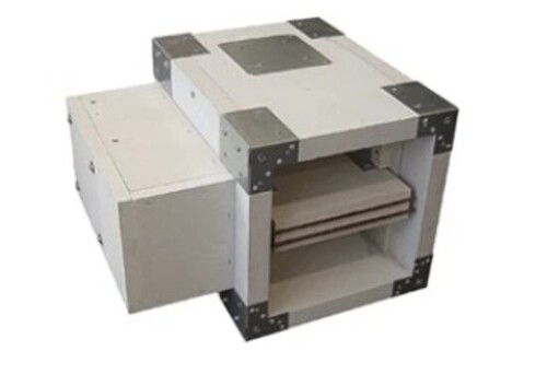 SERRANDA CONTROLLO FUMI D.250X200 CON SERVOMOTORE 24 V MULTI COMPARTO