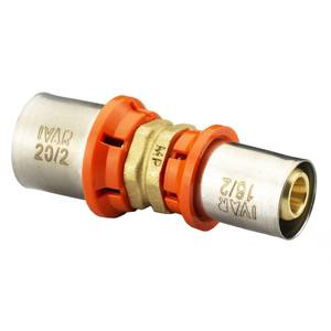RACCORDO DRITTO RIDOTTO 32X16 A PRESSARE MULTISTRATO