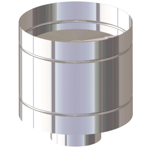 INOX MONO CAPPELLO ANTIVENTO D.100