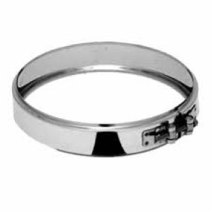 INOX DOPPIA FASCETTA DI BLOCCAGGIO D.100