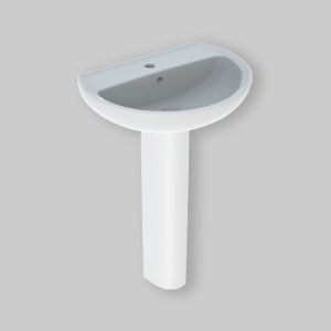 COLONNA COLIBRI BIANCA PER LAVABO